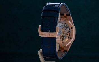 Thumbnail von Audemars Piguet Royal Oak Chronograph Otomatik Kronograf 50. Yıl Anısına Royal Oak 26240OR.OO.D315CR.01 Mavi Kadran 50. Yıl Anısına