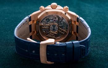 Thumbnail von Audemars Piguet Royal Oak Chronograph Otomatik Kronograf 50. Yıl Anısına Royal Oak 26240OR.OO.D315CR.01 Mavi Kadran 50. Yıl Anısına