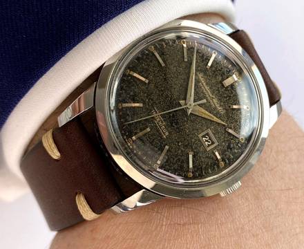 IWC Ingenieur Automatic Rare Ingenieur Vintage Automatic Automatik ref 666 Black Tropical Stardust Dial 666