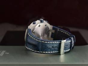 Thumbnail von Audemars Piguet Royal Oak Offshore Chronograph 26170st Chronograph Zertifiziert Navy - Wie neu 2008