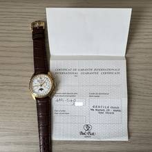 Thumbnail von Paul Picot Etanche Chronograph Dreifachkalender Mondphase Gelbgold 18KT Vollständiges Set