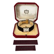 Thumbnail von Cartier Tank Louis Cartier London Tank Louis Cartier Groß extra-flach Elfenbein-Zifferblatt Gelbgold 18KT sehr selten