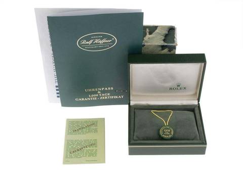  Rolex Oyster Precision Ref.6424 1964 original Box sehr gut Vintage Oyster Precision Stahl Krokoleder 