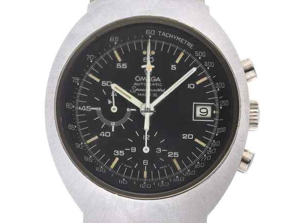  Omega Speedmaster Mark III Ref.176.002 1975 original Box sehr gut Vintage Speedmaster Mark III 