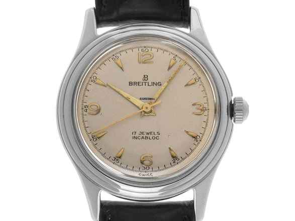  Breitling Dress Watch Ref.2903 1965 Service Box sehr gut Vintage Dress Watch 