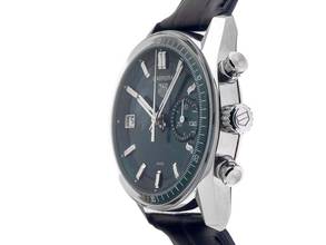 Thumbnail von TAG Heuer Carrera Chronograph Ref.CBS2211.FC6545 2025 Full Set Ungetragen Carrera Chronograph Green Dial Krokoleder Faltschließe