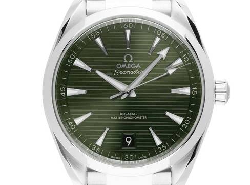  Omega Seamaster Aqua Terra Ref.220.10.41.21.10.001 2026 Full Set Ungetragen Seamaster Aqua Terra 150M Green Dial 