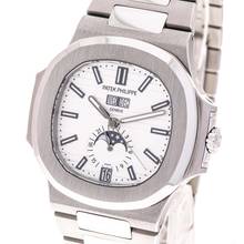 Thumbnail von Patek Philippe Nautilus White Annual Calendar – 5726/1A-010 – like NEW – 2013 Full Set