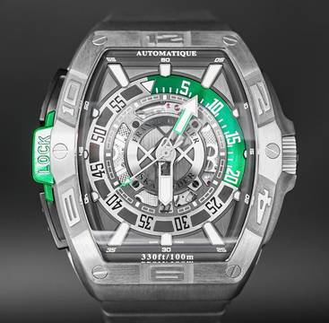 Franck Muller Skafander Titan Green FULLSET