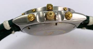 Thumbnail von Breitling Chronomat Serviced (560e) Chronomat Vintage Chronograph Green Grün 81950 81950