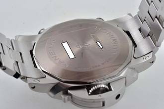 Thumbnail von Panerai Luminor Chronograph 44mm PAM 1110 Blue Dial Bracelet