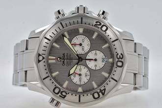 Thumbnail von Omega Seamaster Chronograph US Special Edition Silver Dial 2589.30