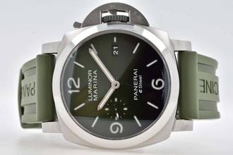 Thumbnail von Panerai Luminor Marina eSteel Verde Smeraldo PAM 1356 Green Dial