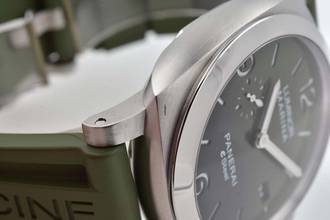 Thumbnail von Panerai Luminor Marina eSteel Verde Smeraldo PAM 1356 Yeşil Kadran
