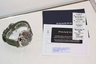 Thumbnail von Panerai Luminor Marina eSteel Verde Smeraldo PAM 1356 Yeşil Kadran