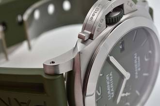 Thumbnail von Panerai Luminor Marina eSteel Verde Smeraldo PAM 1356 Yeşil Kadran