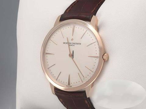 Vacheron Constantin Patrimony Grande Taille 81180 2006 Rosegold 750 Handaufzug 18kt Rose Gold