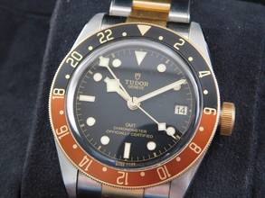 Thumbnail von Tudor Black Bay GMT Heritage GMT kullanılmamış Güvenlik Kasası Saat Full Set 2022 LC 100 ile tamamen orijinal set, ilk satın alma faturası ile mağaza yeni gibi