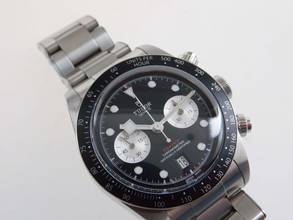 Thumbnail von Tudor Black Bay Chrono ungetragene Tresoruhr im Full Set aus 2024 LC 100 im absoluten Full Set mit Stahlband wie Ladenneu