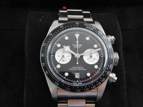 Thumbnail von Tudor Black Bay Chrono ungetragene Tresoruhr im Full Set aus 2024 LC 100 im absoluten Full Set mit Stahlband wie Ladenneu
