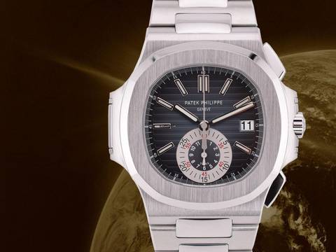 Patek Philippe Nautilus 5980/1a Blue Dial - Punzone Di Ginevra Like New - Full Set 2008