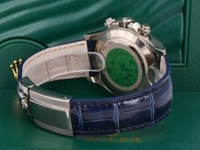 Thumbnail von Rolex Daytona Cosmograph Daytona 116519 New/nos Stickers White Gold Sodalite Diamonds Dial - Ita