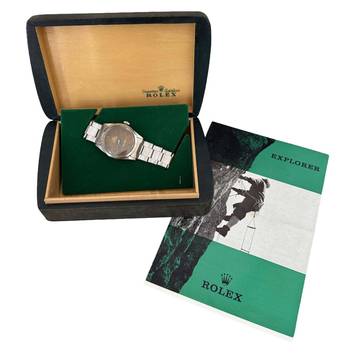 Rolex Explorer 1016 Tropical hazelnut gilt galvanic dial 1964