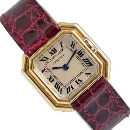 Cartier Ceinture Paris Kadınlar 25MM sarı altın 18KT çok nadir 1930