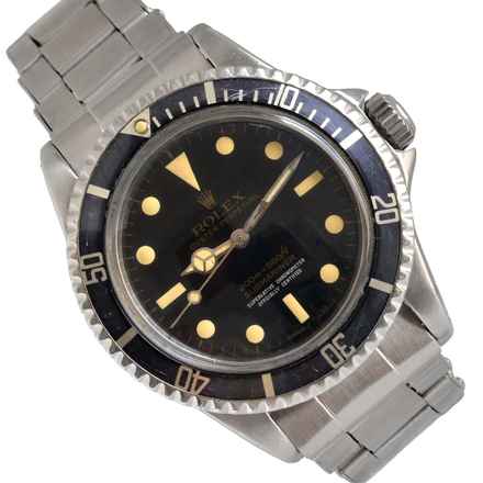 Rolex Submariner (Tarih Yok) 5512 Tarihsiz parlak 4 Satırlı kadran 1960