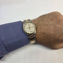 Thumbnail von Rolex Oyster Perpetual 34 Ouro & Aço Automático Completo