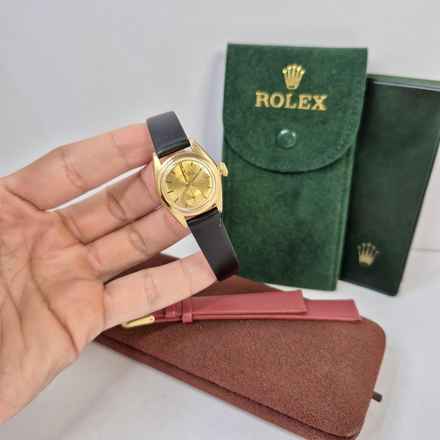 Rolex Oyster Perpetual Lady Bubbleback Altın 24mm Otomatik