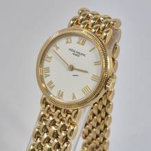 Thumbnail von Patek Philippe Calatrava Lady Vollgold 25mm Handaufzug Komplett