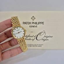 Thumbnail von Patek Philippe Calatrava Lady Vollgold 25mm Handaufzug Komplett