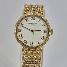 Thumbnail von Patek Philippe Calatrava Lady Vollgold 25mm Handaufzug Komplett
