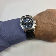 Thumbnail von Breitling Chronomat 41 B01 41mm Mavi Kadran Otomatik Tam