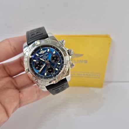 Breitling Chronomat 41 B01 41mm Mavi Kadran Otomatik Tam