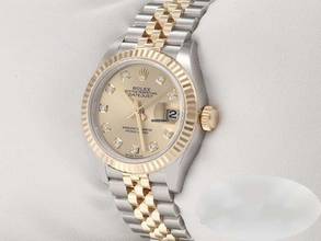 Thumbnail von Rolex Lady-Datejust 28 279173 Edelstahl Gelbgold 750 Diamanten Automatik Gold