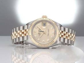 Thumbnail von Rolex Lady-Datejust 28 279173 Edelstahl Gelbgold 750 Diamanten Automatik Gold