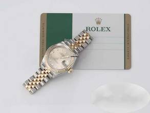 Thumbnail von Rolex Lady-Datejust 28 279173 Edelstahl Gelbgold 750 Diamanten Automatik Gold