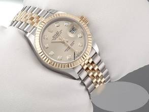 Thumbnail von Rolex Lady-Datejust 28 279173 Edelstahl Gelbgold 750 Diamanten Automatik Gold