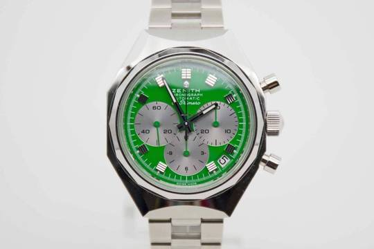 Zenith Defy Chronograph USM Edition Green Dial Fullset mit USM Schrank aus 2025 Nr.51 von 60