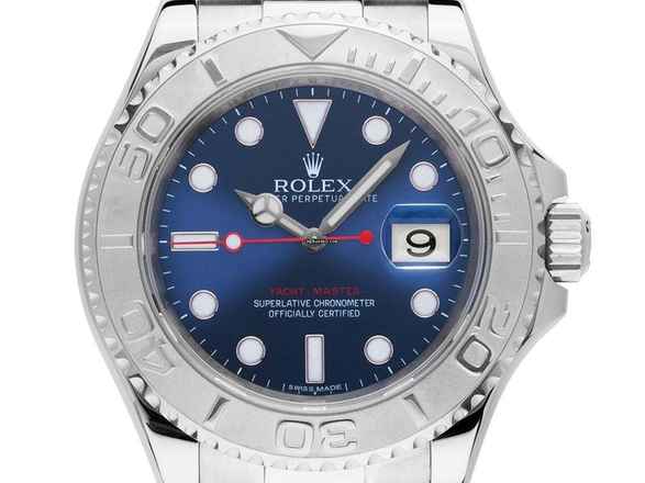  Rolex Yacht-Master 40 Ref.116622 2014 LC 100 Full Set sehr gut Vintage Yacht-Master Stahl 950 Platin 