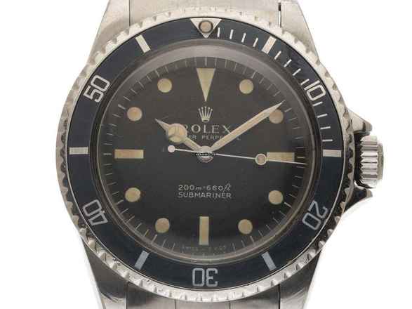  Rolex Submariner (No Date) Ref.5513 1968 Full Set Original Vintage Submariner No Date meters first 