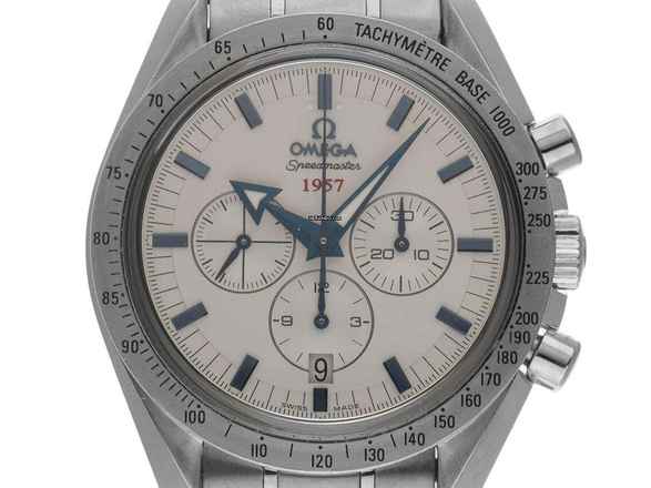 Omega Speedmaster Broad Arrow 1957 Ref.321.10.42.50.02.001 2012 Kutu ve Açıklama çok iyi Vintage Speedmaster Broad Arrow 1957