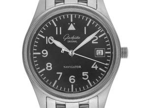 Thumbnail von Glashütte Original Navigator Ref.11-03-30-70-74 1996 orijinal kutu çok iyi vintage navigator