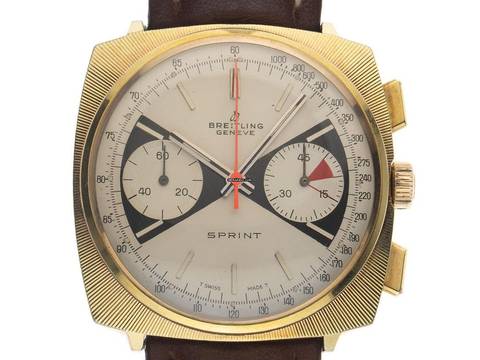 Breitling Top Time Sprint Chrono Zorro Ref.2008 1970 Service Box sehr gut Vintage Sprint Chrono Zorro