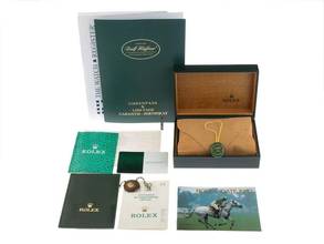 Thumbnail von Rolex Datejust 36 Ref.16233 1996 LC 100 Full Set sehr gut Vintage Datejust Green Dial