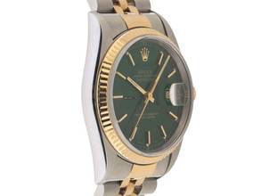 Thumbnail von Rolex Datejust 36 Ref.16233 1996 LC 100 Full Set sehr gut Vintage Datejust Green Dial
