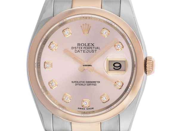 Rolex Datejust 36 Ref.116201 2016 Tam Set neredeyse yeni Vintage Datejust Elmaslar