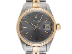 Thumbnail von Rolex Lady-Datejust Ref.6916 1972 Box&Beschreibung sehr gut Vintage Datejust Lady open 6/9
